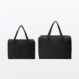 再生ナイロンたためるボストンバッグ