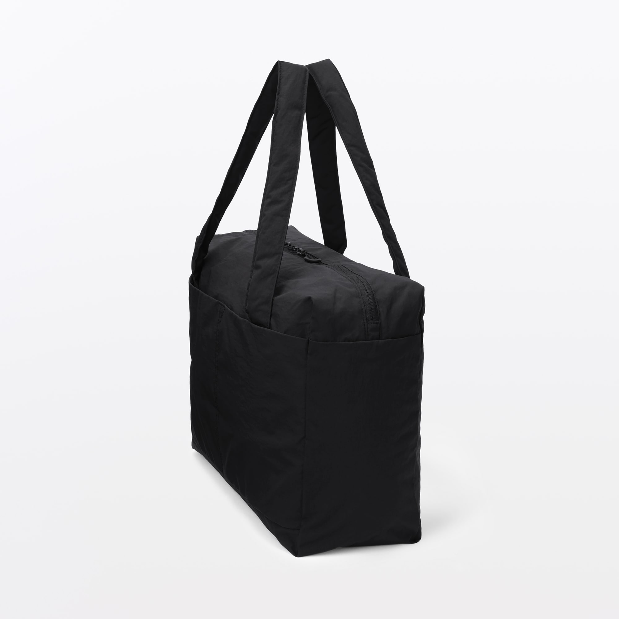 再生ナイロンたためるボストンバッグ