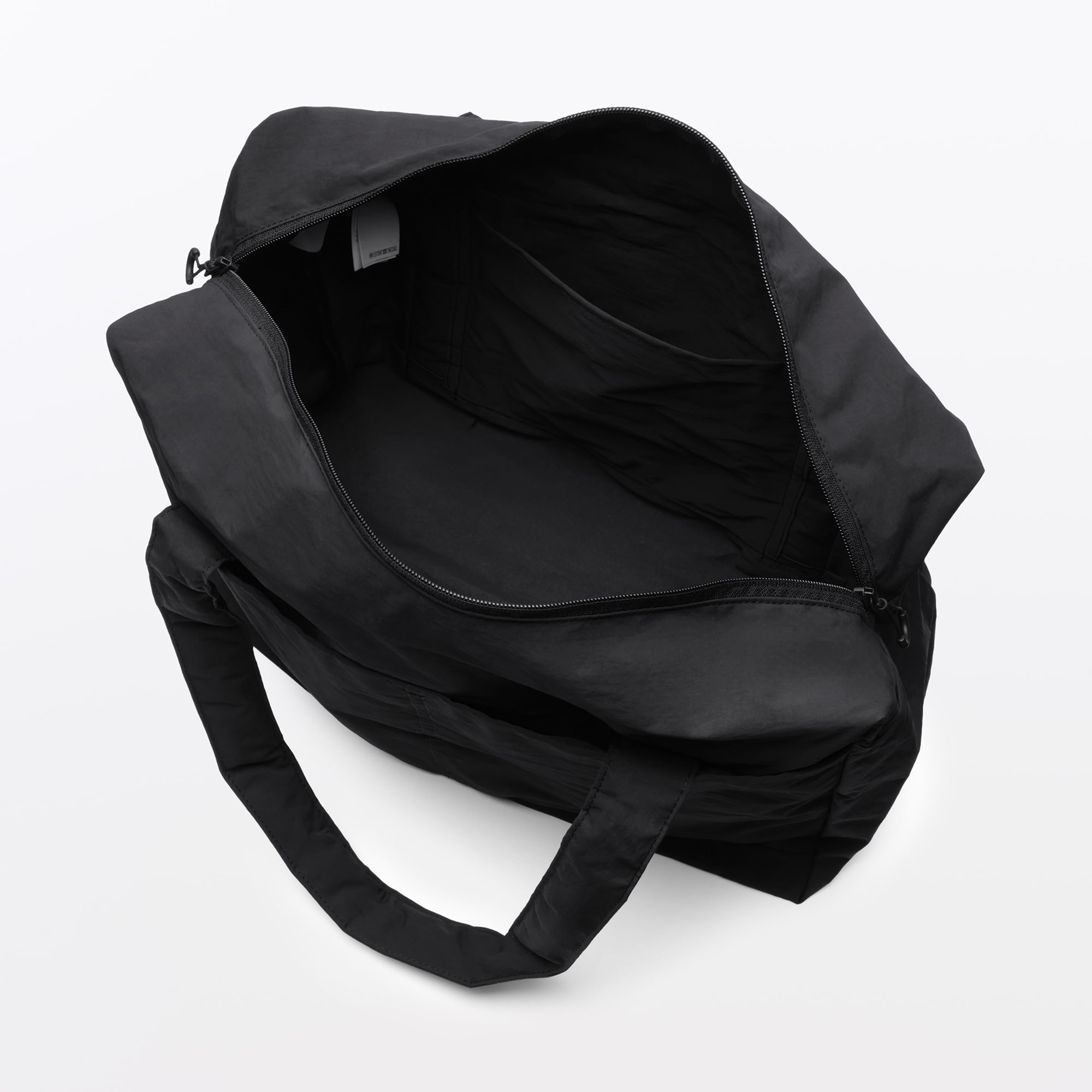 再生ナイロンたためるボストンバッグ