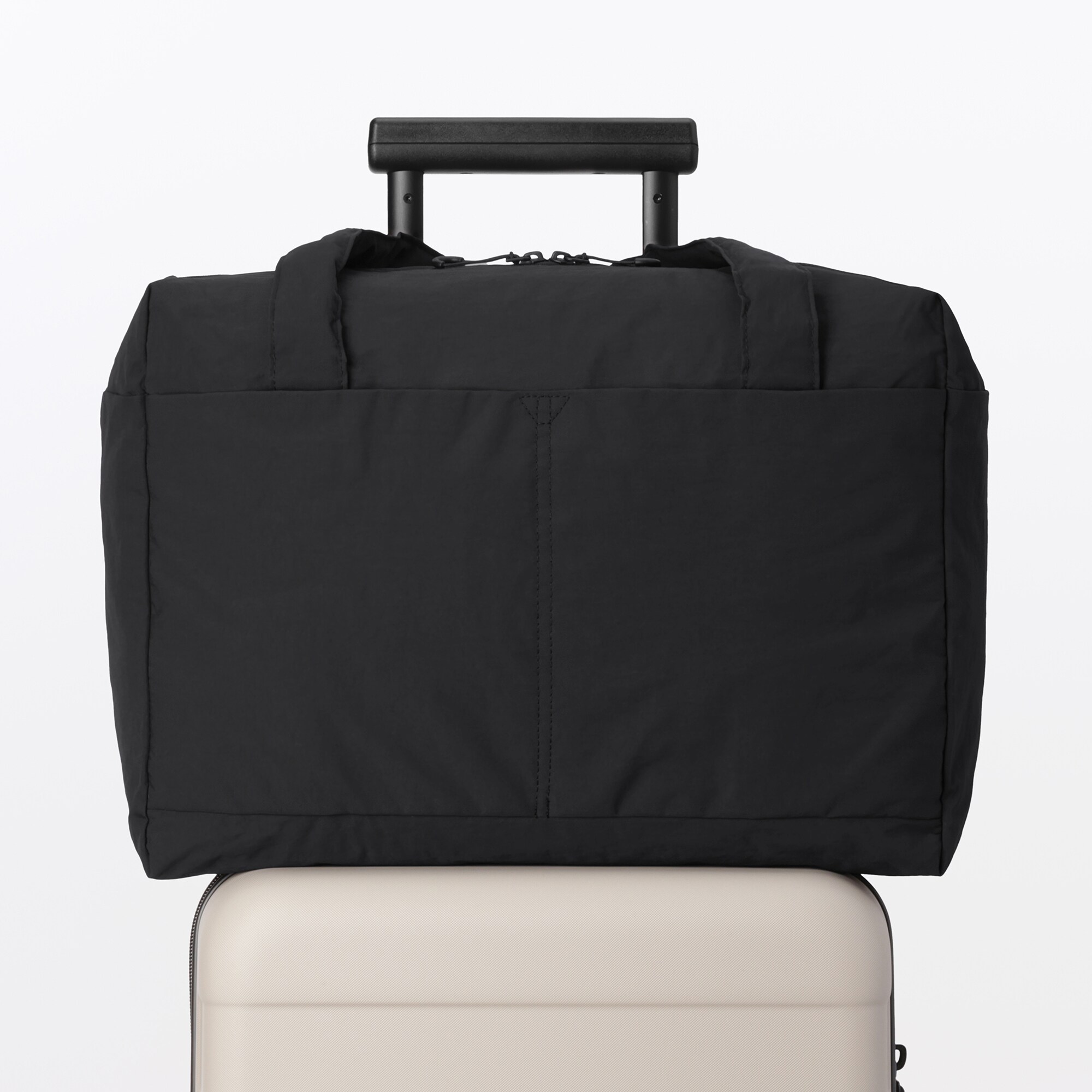 再生ナイロンたためるボストンバッグ | 無印良品