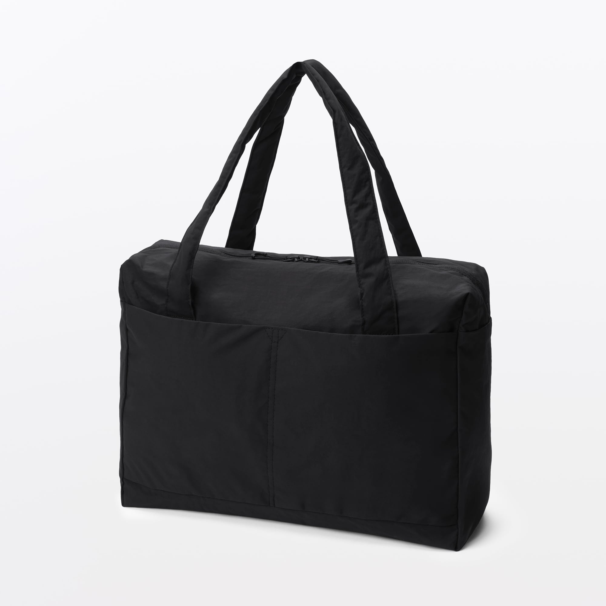 再生ナイロンたためるボストンバッグ