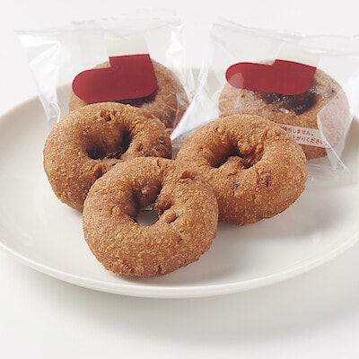 【季節限定】クリスマスドーナツ　レーズン＆アップル　８個