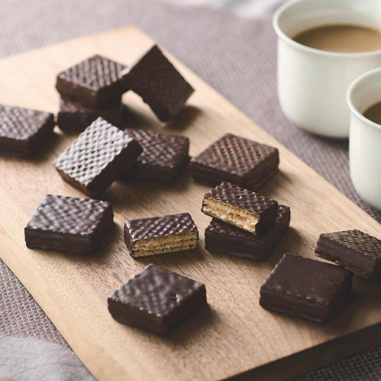 チョコがけウエハース　塩バニラクリーム