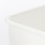 蓋が選べる　ホーロー保存容器　スクエア