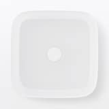 ホーロー保存容器用　バルブ付き密閉蓋　スクエア