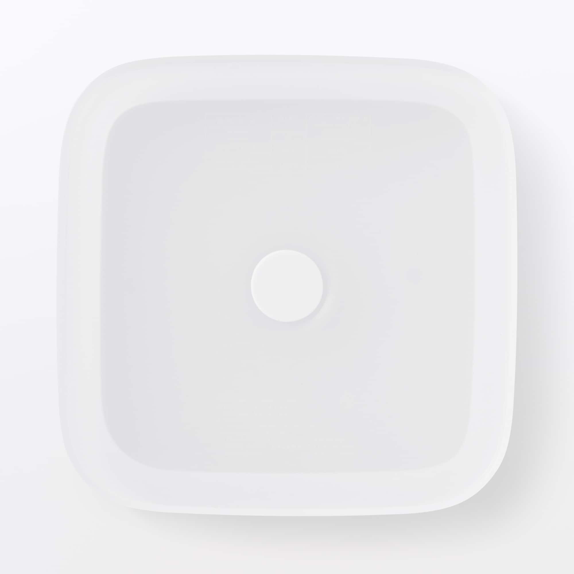 ホーロー保存容器用　バルブ付き密閉蓋　スクエア