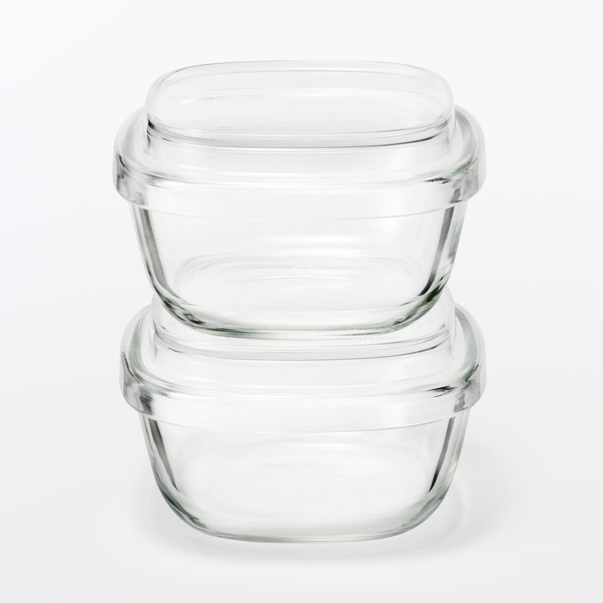 蓋をしたままレンジで使える　耐熱ガラス容器　小鉢型／小