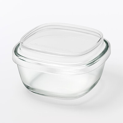 【３月１１日順次発売予定】蓋をしたままレンジで使える　耐熱ガラス容器　小鉢型／小～大