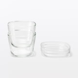 蓋をしたままレンジで使える　耐熱ガラス容器　小鉢型／中