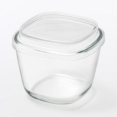 蓋をしたままレンジで使える　耐熱ガラス容器　小鉢型／小～大