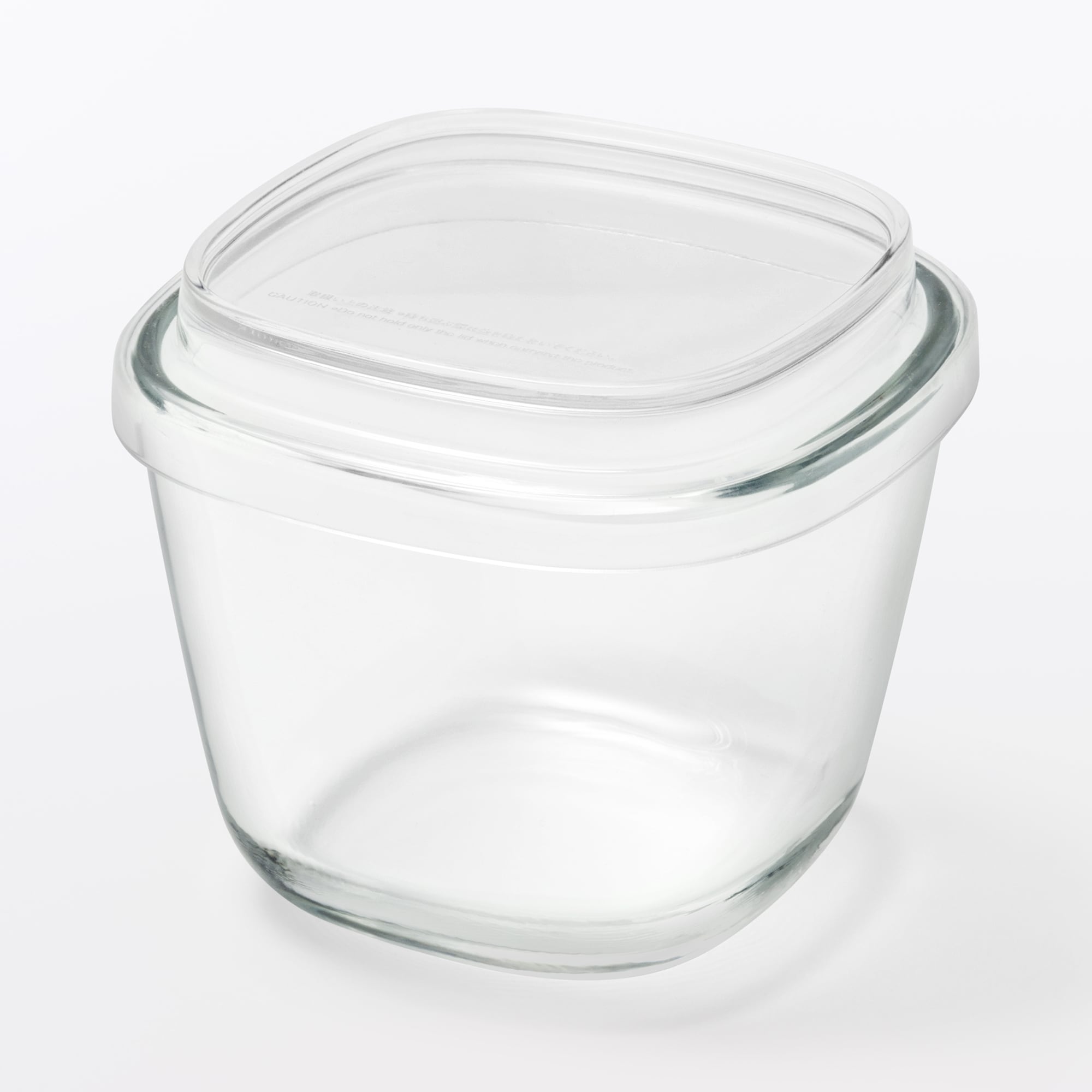 蓋をしたままレンジで使える　耐熱ガラス容器　小鉢型／中