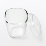 蓋をしたままレンジで使える　耐熱ガラス容器　小鉢型／大