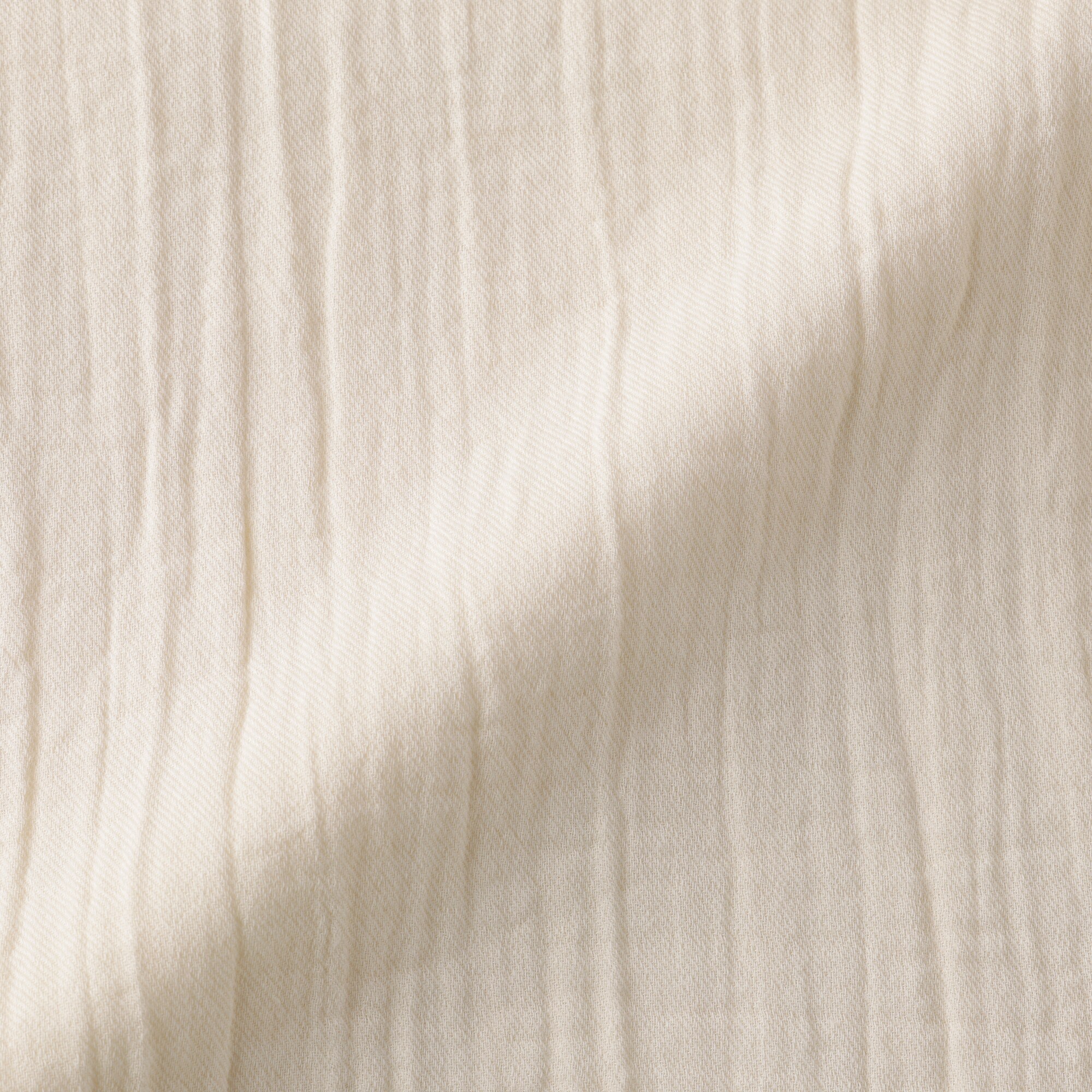 婦人　脇に縫い目のない　チーズクロスガーゼ長袖パジャマ　