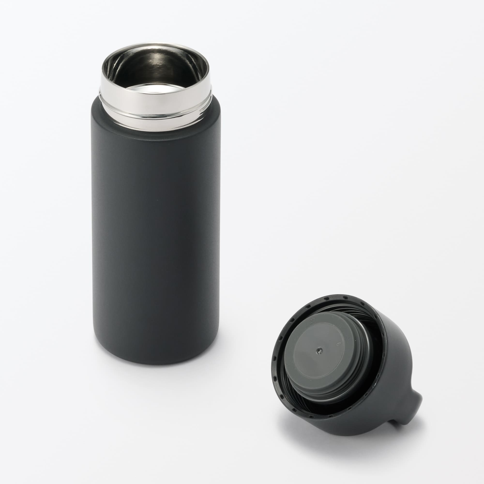 真空断熱構造　保温保冷ボトル　ハンドルタイプ