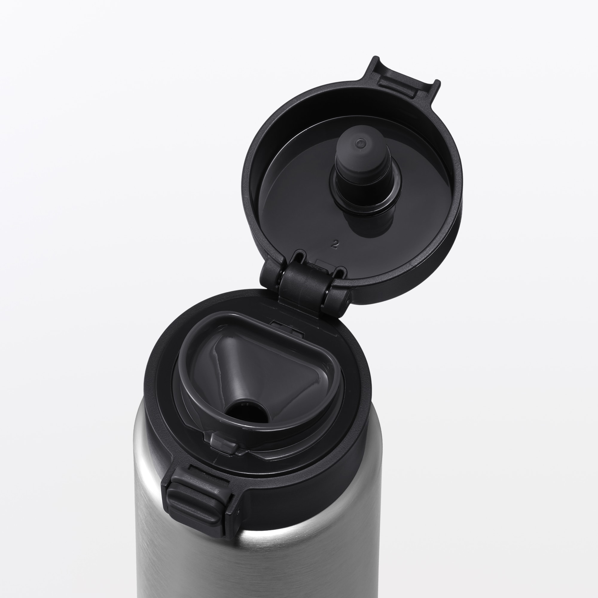 真空断熱構造　保温保冷ボトル　ワンタッチタイプ