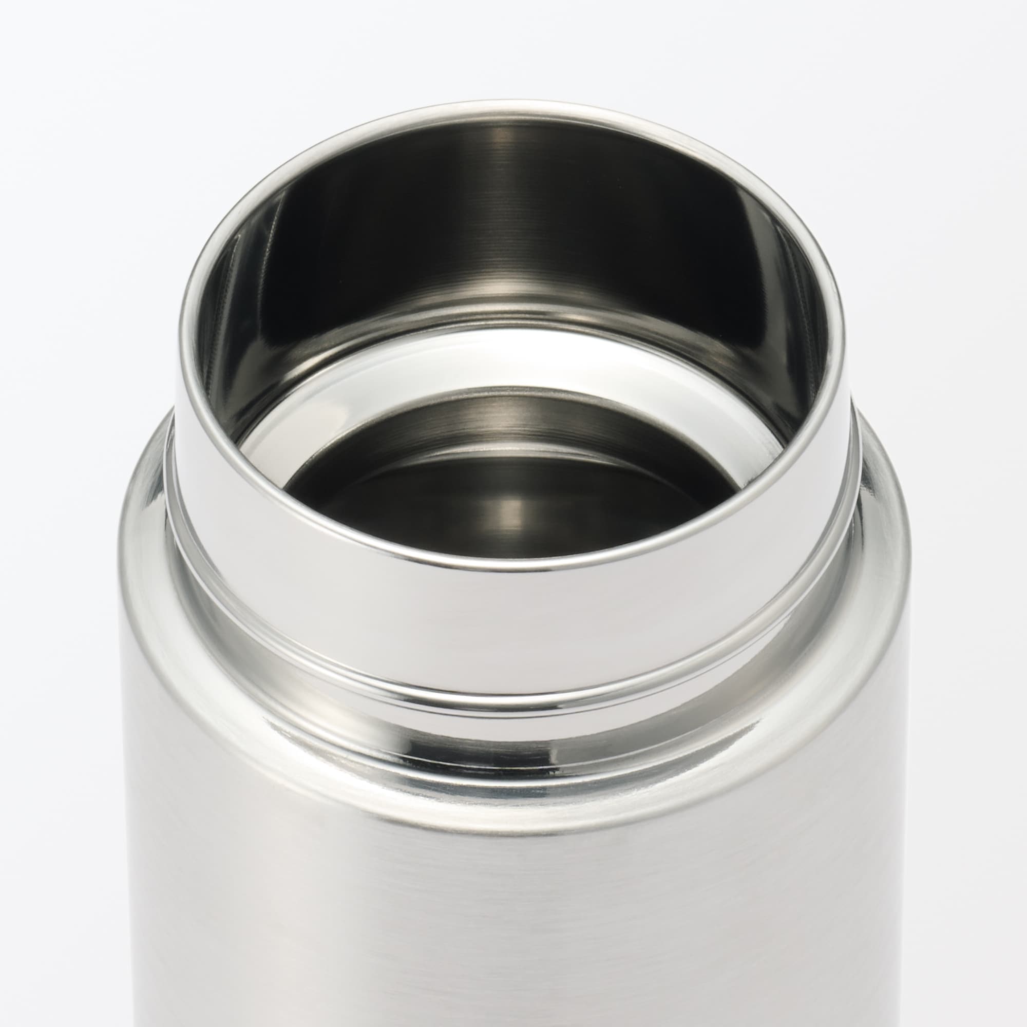 真空断熱構造　保温保冷ボトル　フラットタイプ