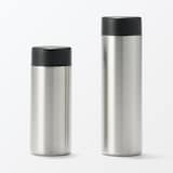 真空断熱構造　保温保冷ボトル　フラットタイプ