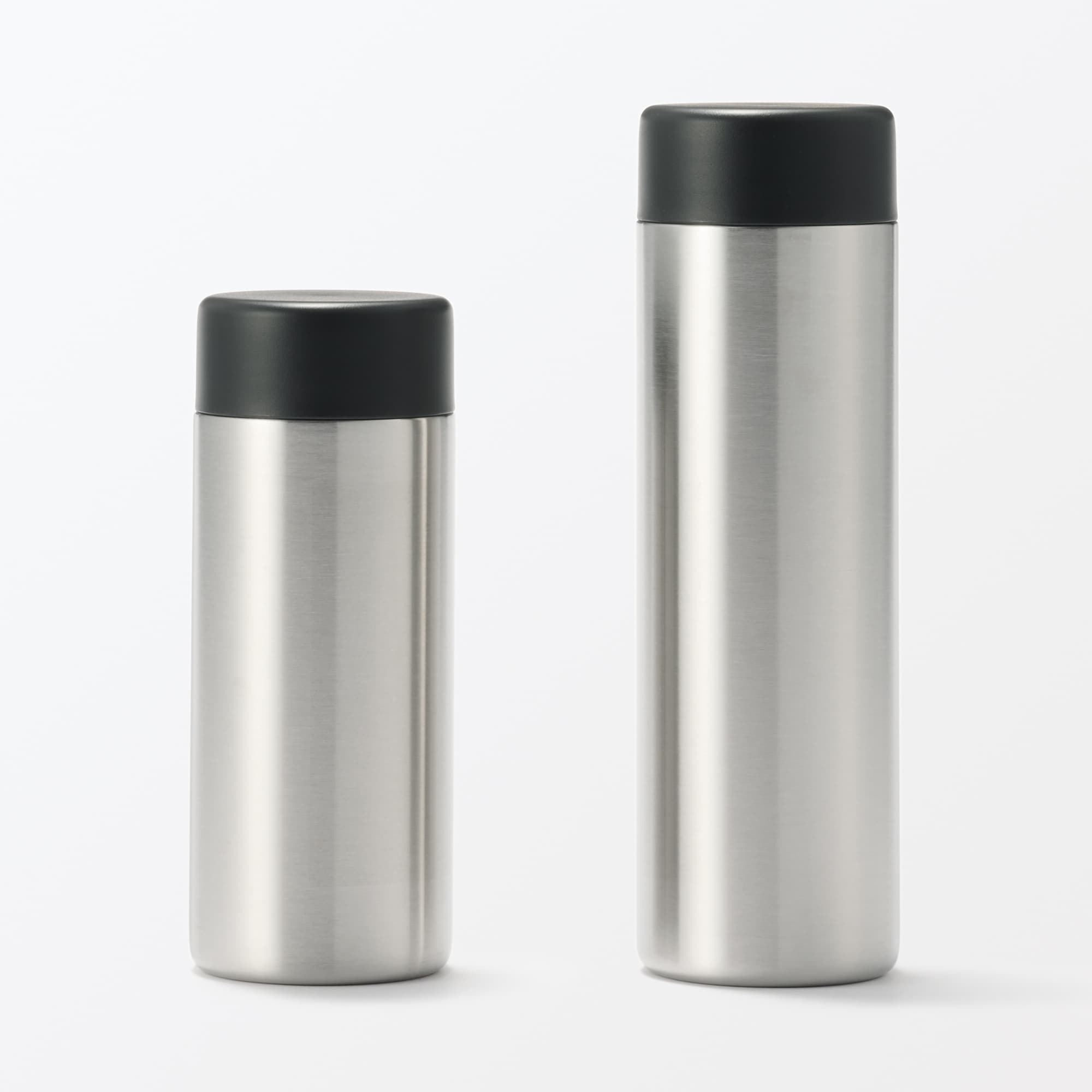 真空断熱構造　保温保冷ボトル　フラットタイプ