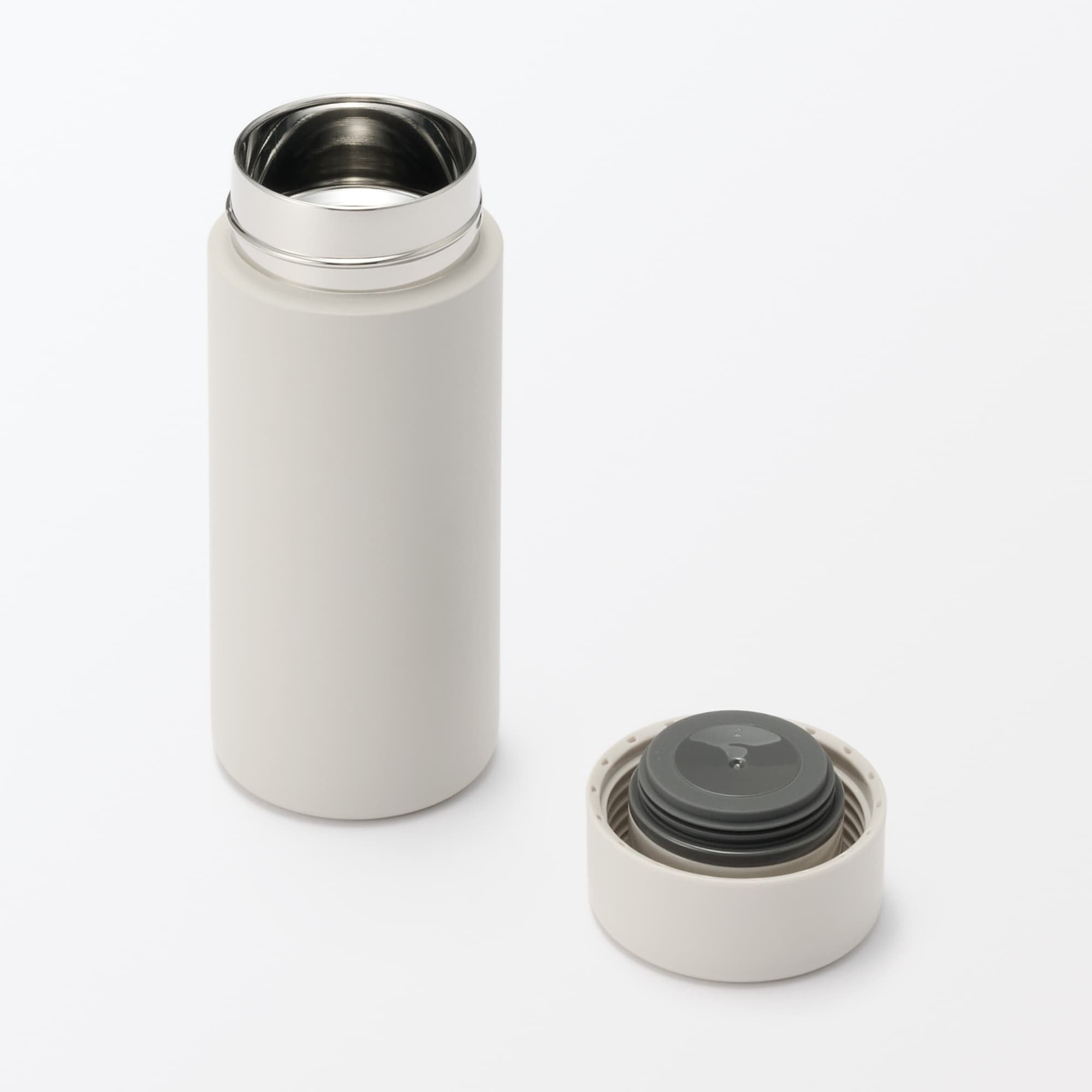 真空断熱構造　保温保冷ボトル　フラットタイプ