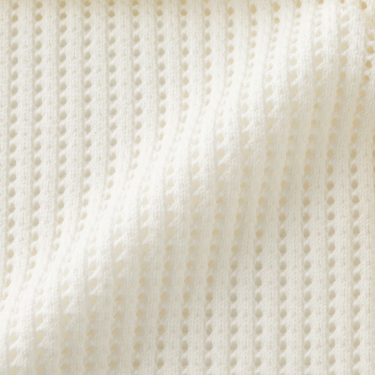 婦人　洗えるメッシュポロカーディガン