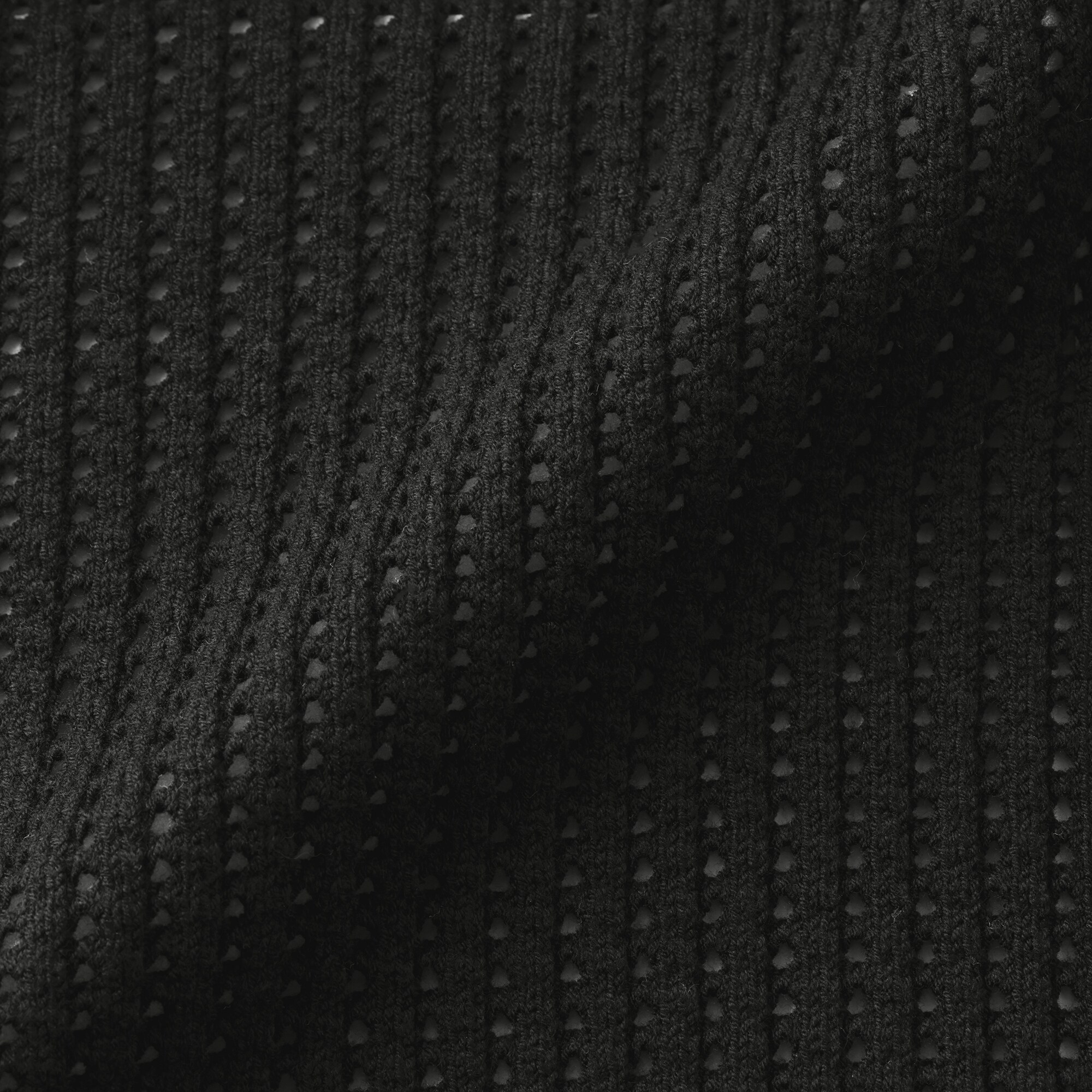 婦人　洗えるメッシュポロカーディガン