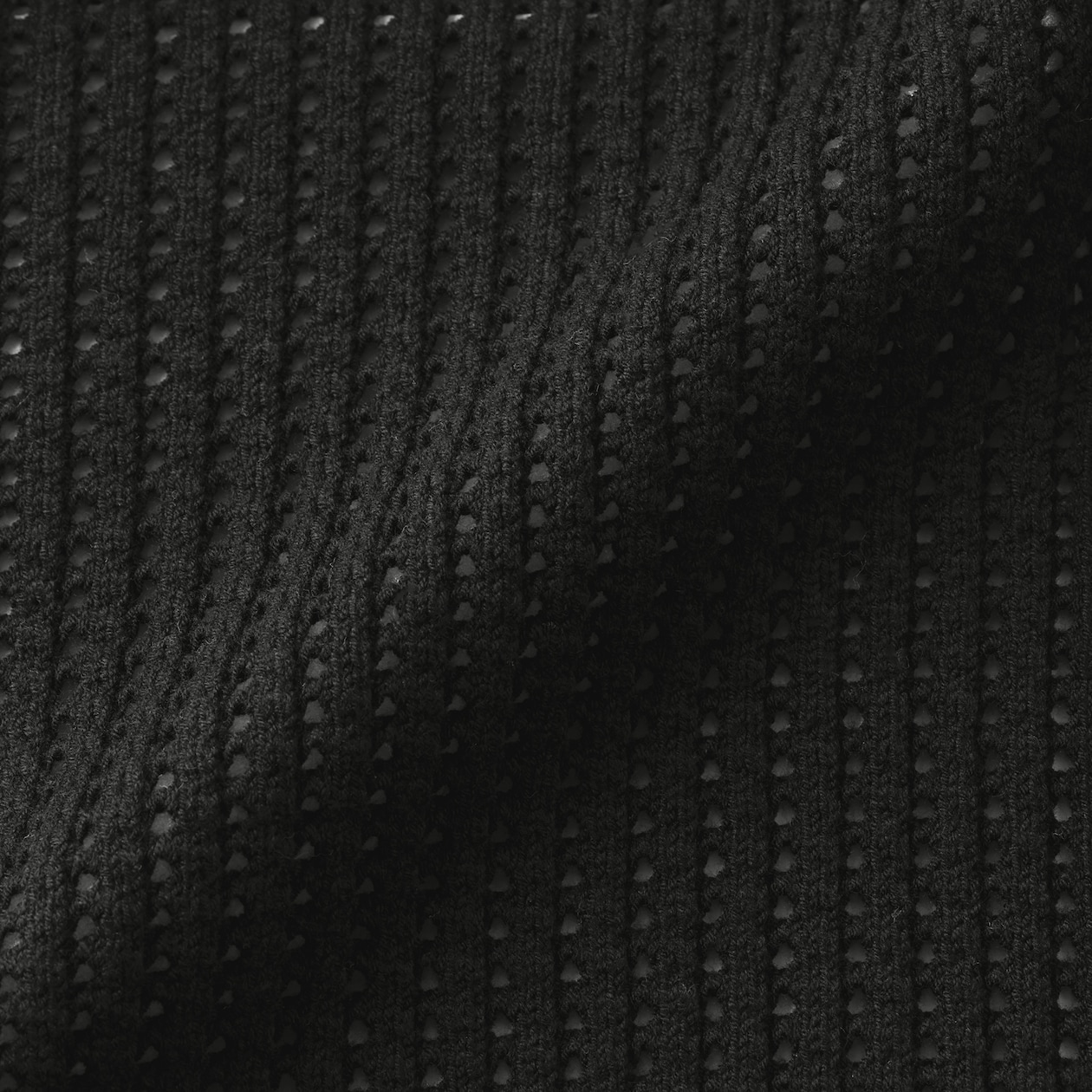 婦人　洗えるメッシュポロカーディガン