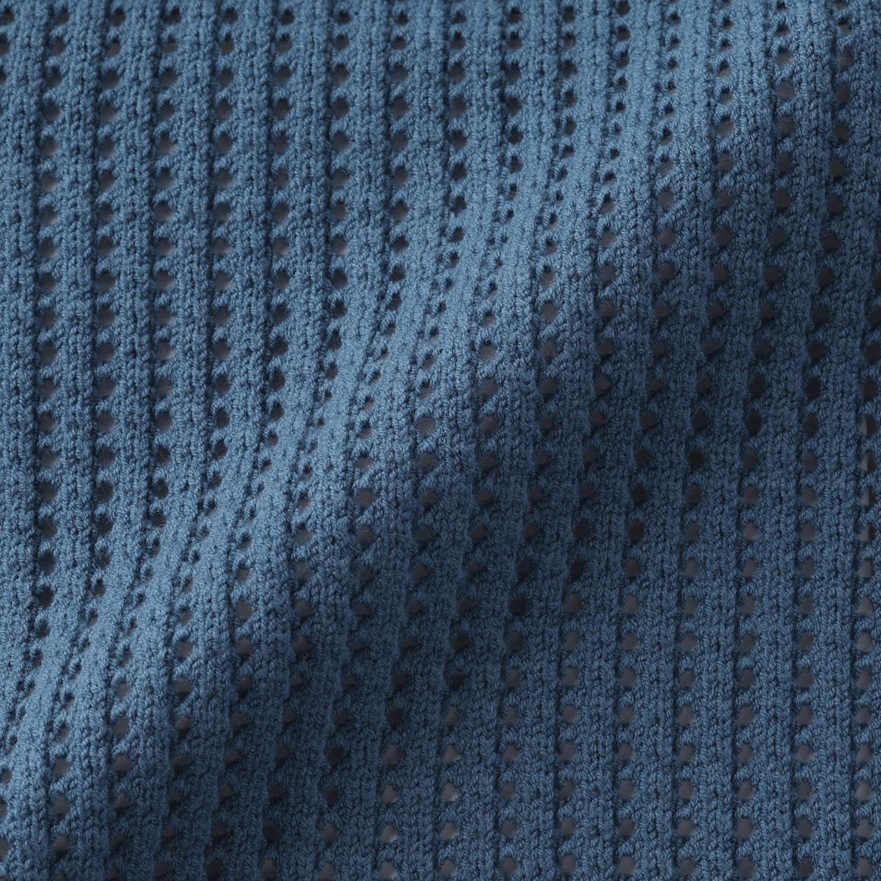 婦人　洗えるメッシュポロカーディガン