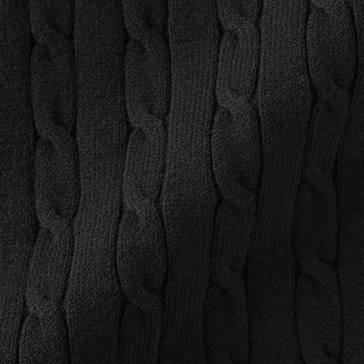 婦人　洗えるケーブル柄ベスト