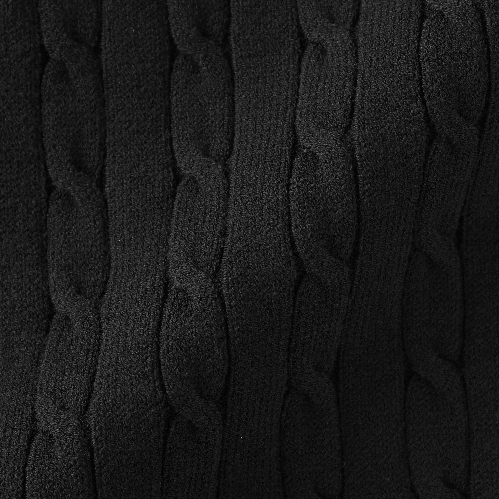 婦人　洗えるケーブル柄ベスト