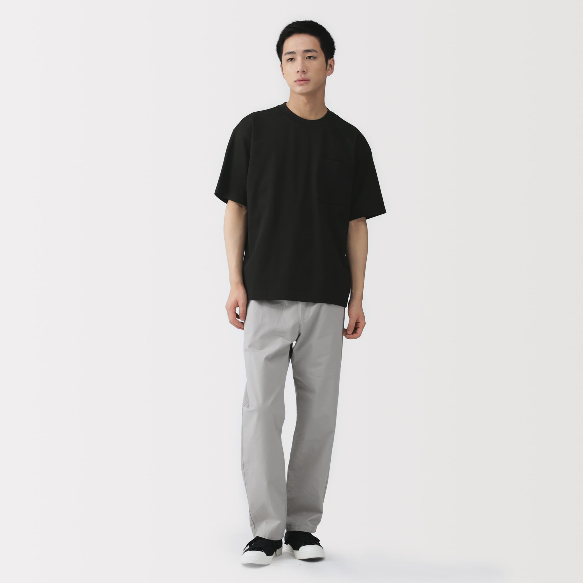 紳士 涼感UVカットワイド半袖Tシャツ | 無印良品