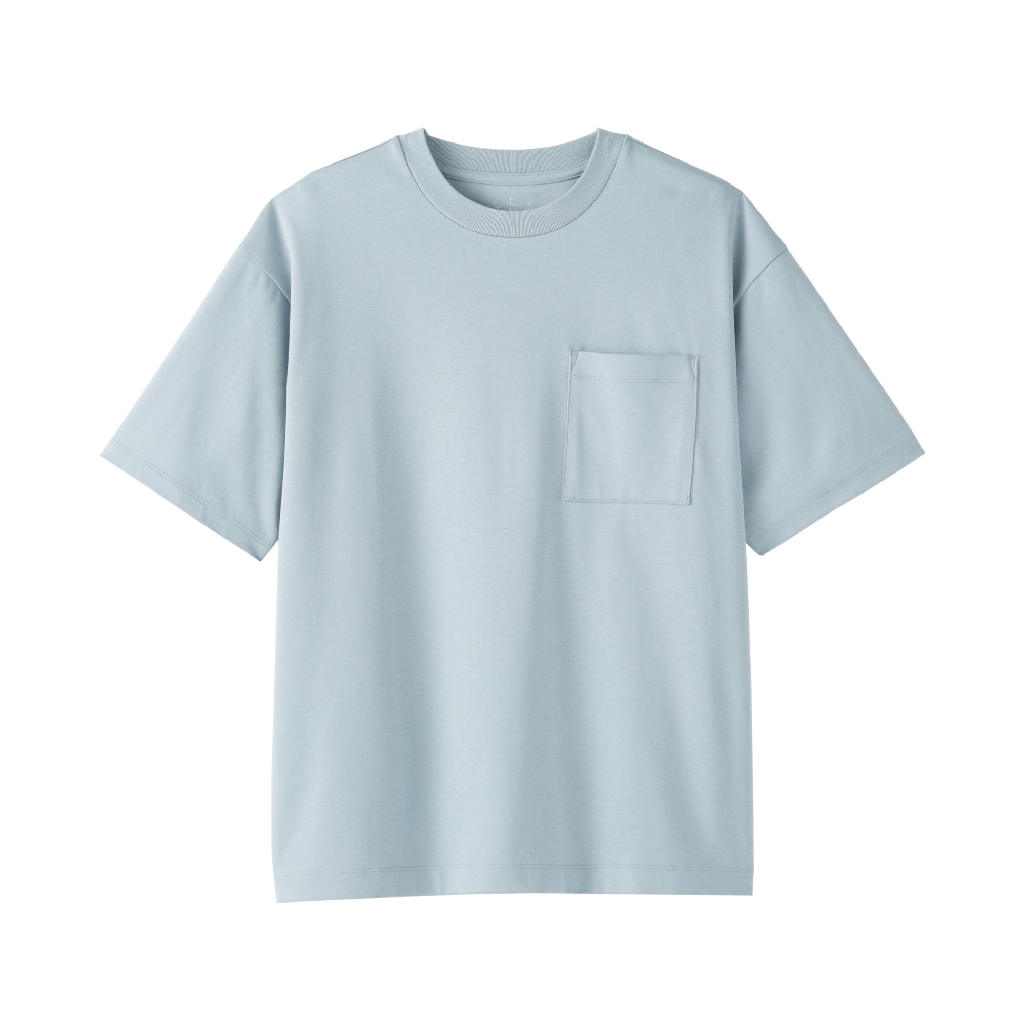 無印良品 涼感UVカット ワイド半袖Tシャツ Lサイズ 5枚セット 紳士 涼感UVカットワイド半袖Tシャツ | 無印良品
