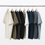 紳士　洗いざらし太番手クルーネック半袖Ｔシャツ