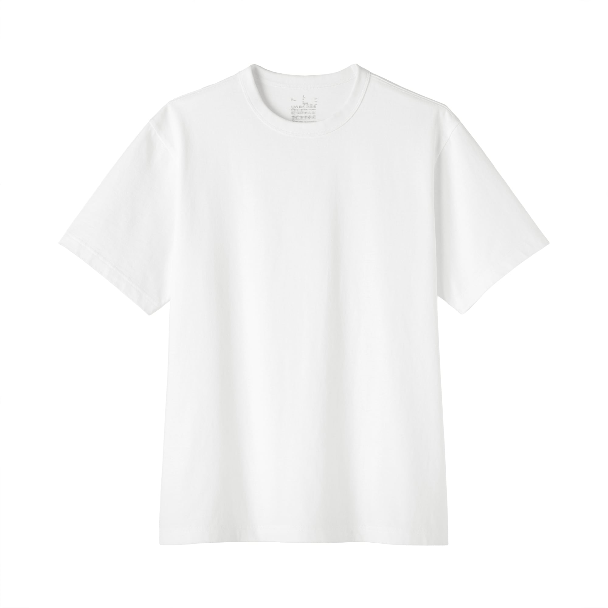 紳士　洗いざらし太番手クルーネック半袖Ｔシャツ