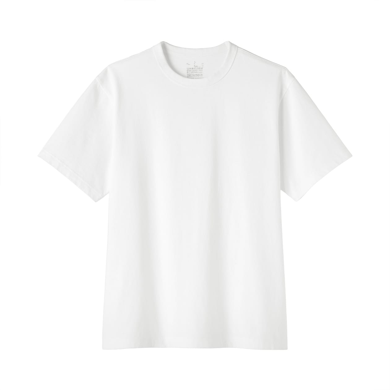 紳士　洗いざらし太番手クルーネック半袖Ｔシャツ