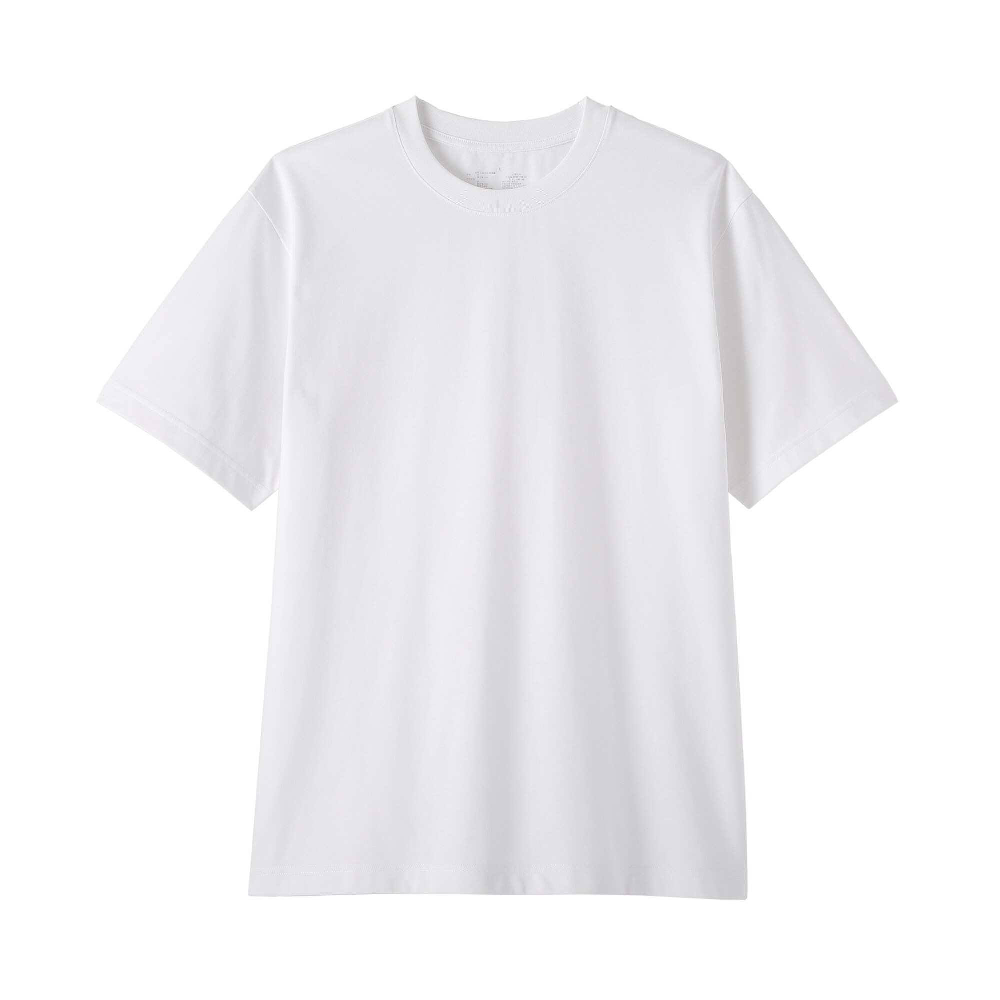 紳士　天竺編みクルーネック半袖Ｔシャツ
