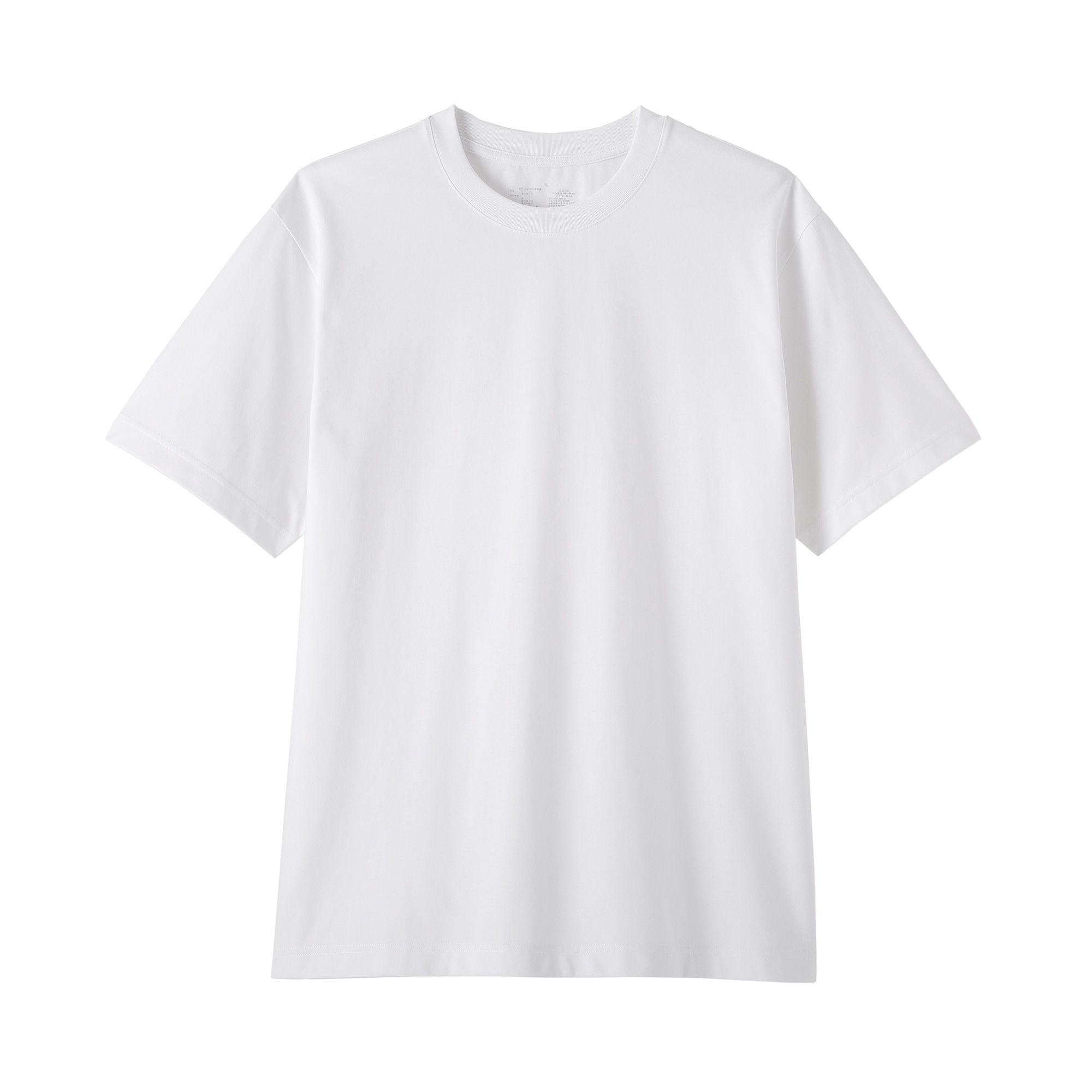 紳士　天竺編みクルーネック半袖Ｔシャツ