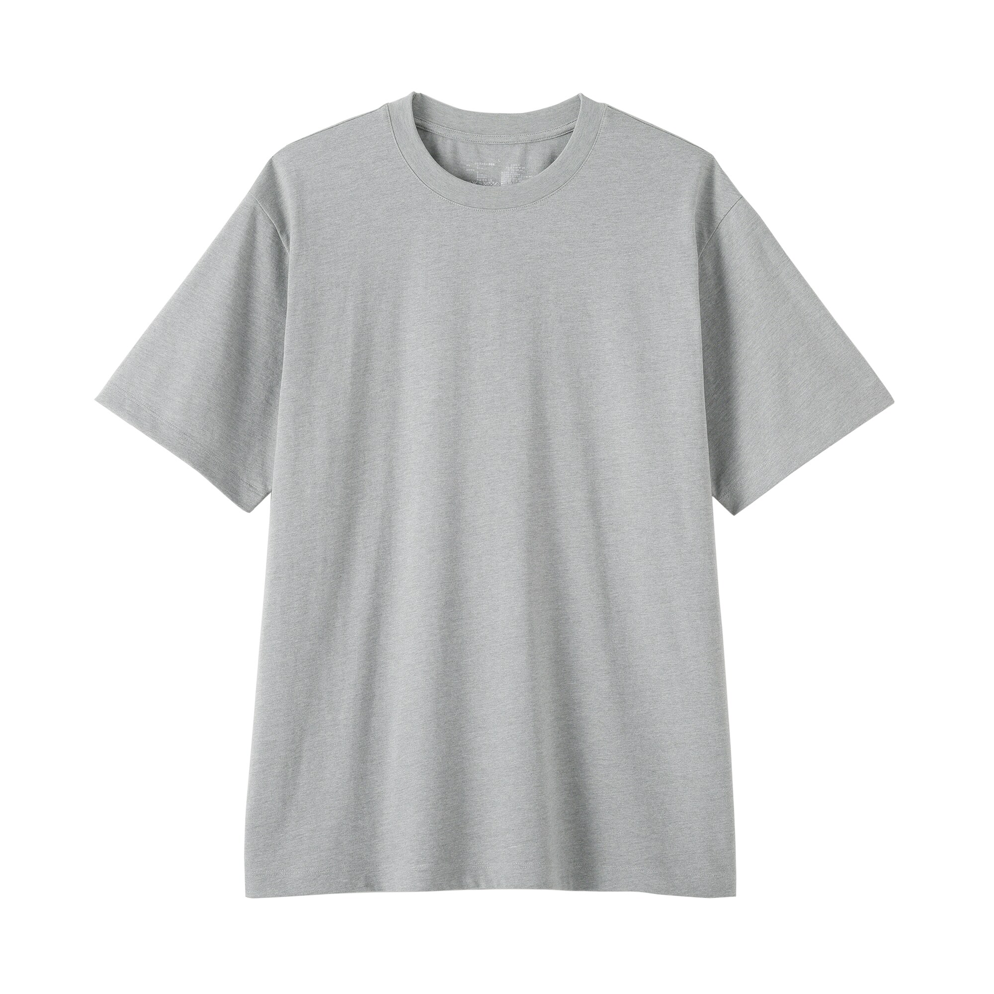 紳士　天竺編みクルーネック半袖Ｔシャツ