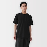 紳士　天竺編みクルーネック半袖Ｔシャツ