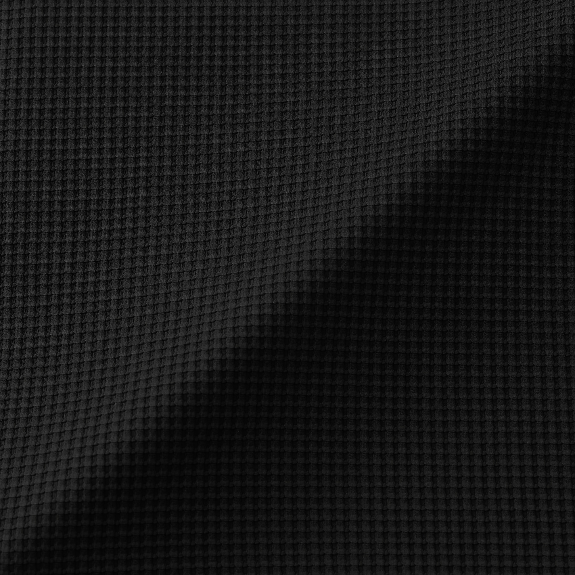 紳士　ＵＶカット乾きやすいワッフルクルーネック長袖Ｔシャツ