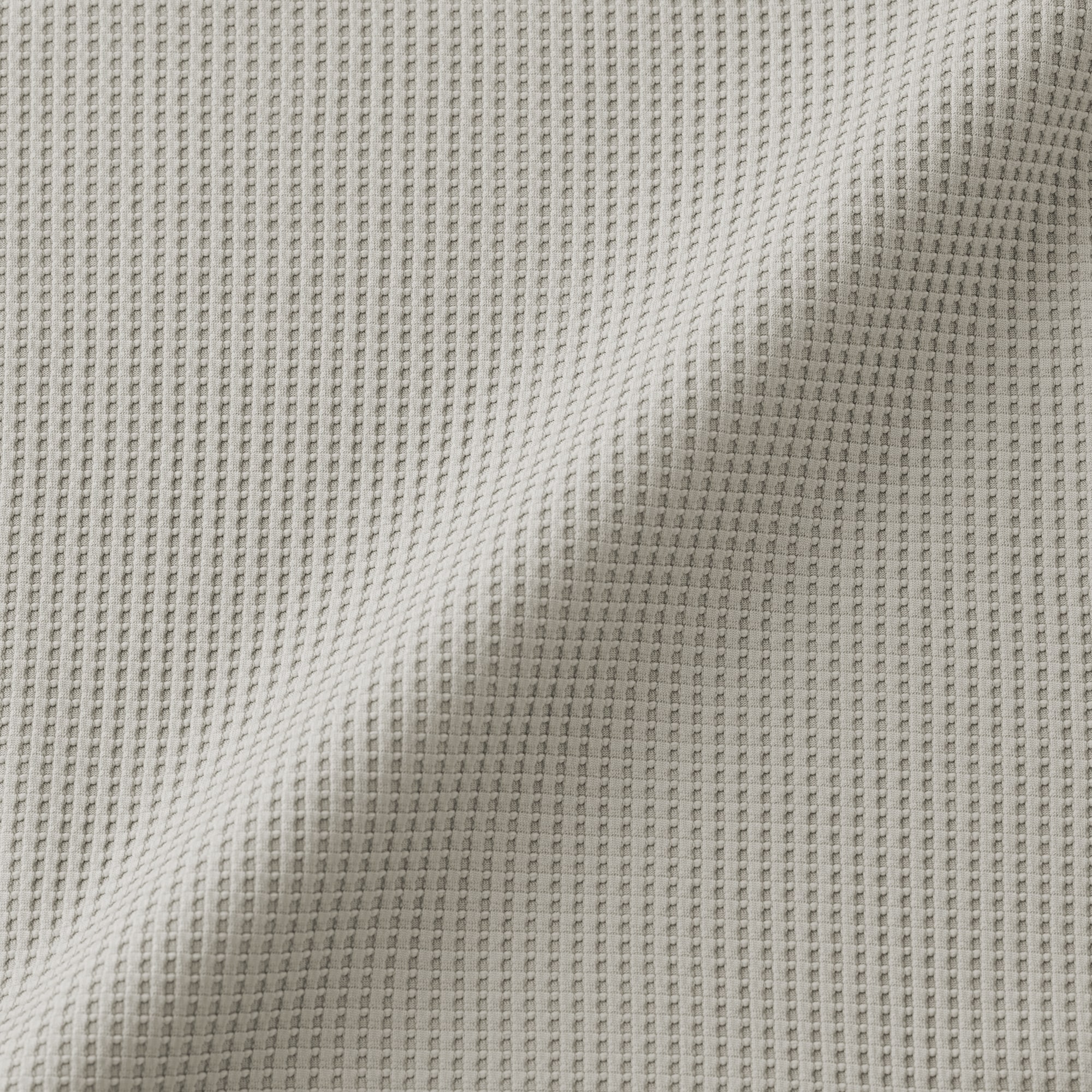 紳士　ＵＶカット乾きやすいワッフルクルーネック長袖Ｔシャツ