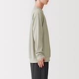 紳士　ＵＶカット乾きやすいワッフルクルーネック長袖Ｔシャツ