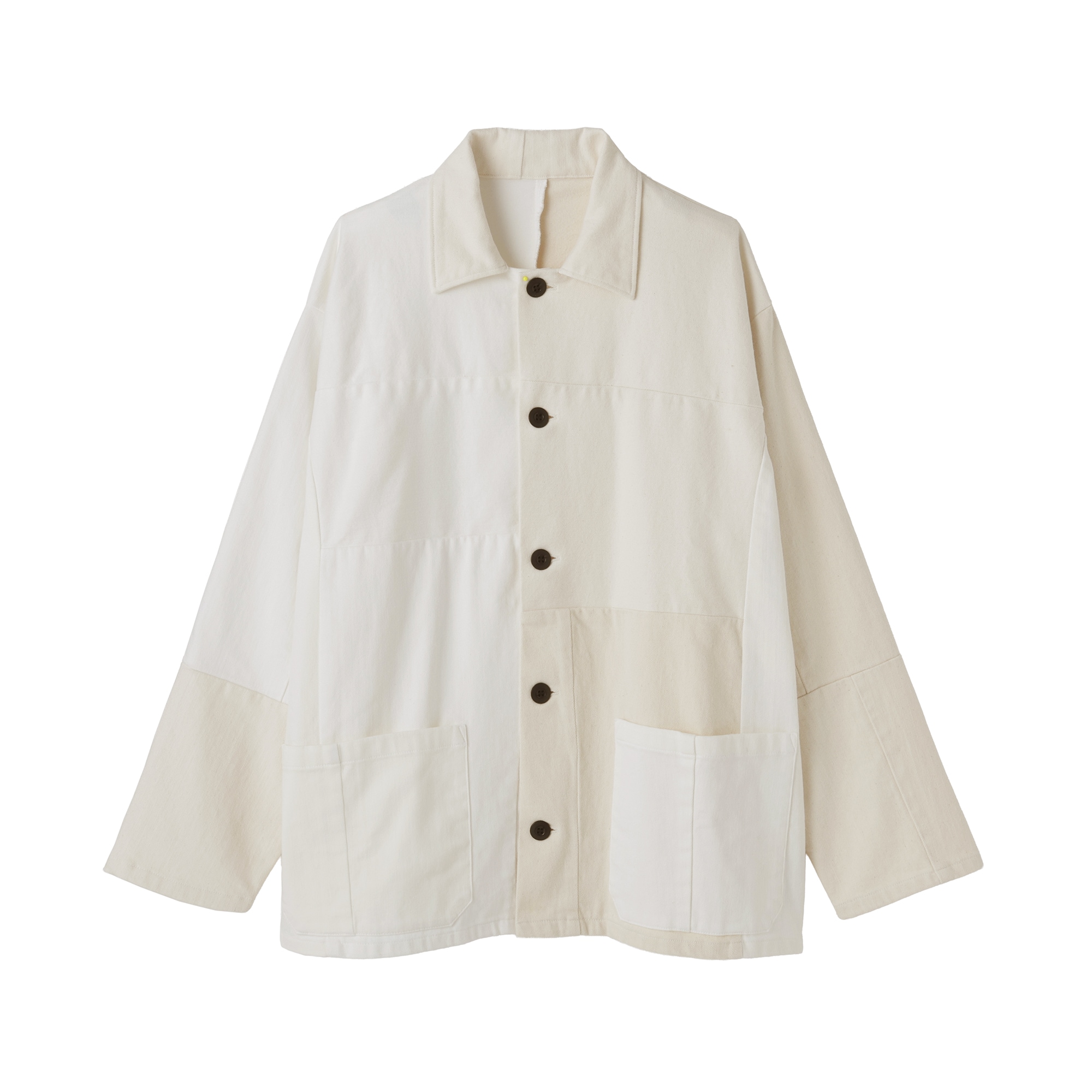 つながる服　デニムカバーオール