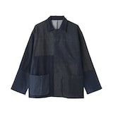 つながる服　デニムカバーオール