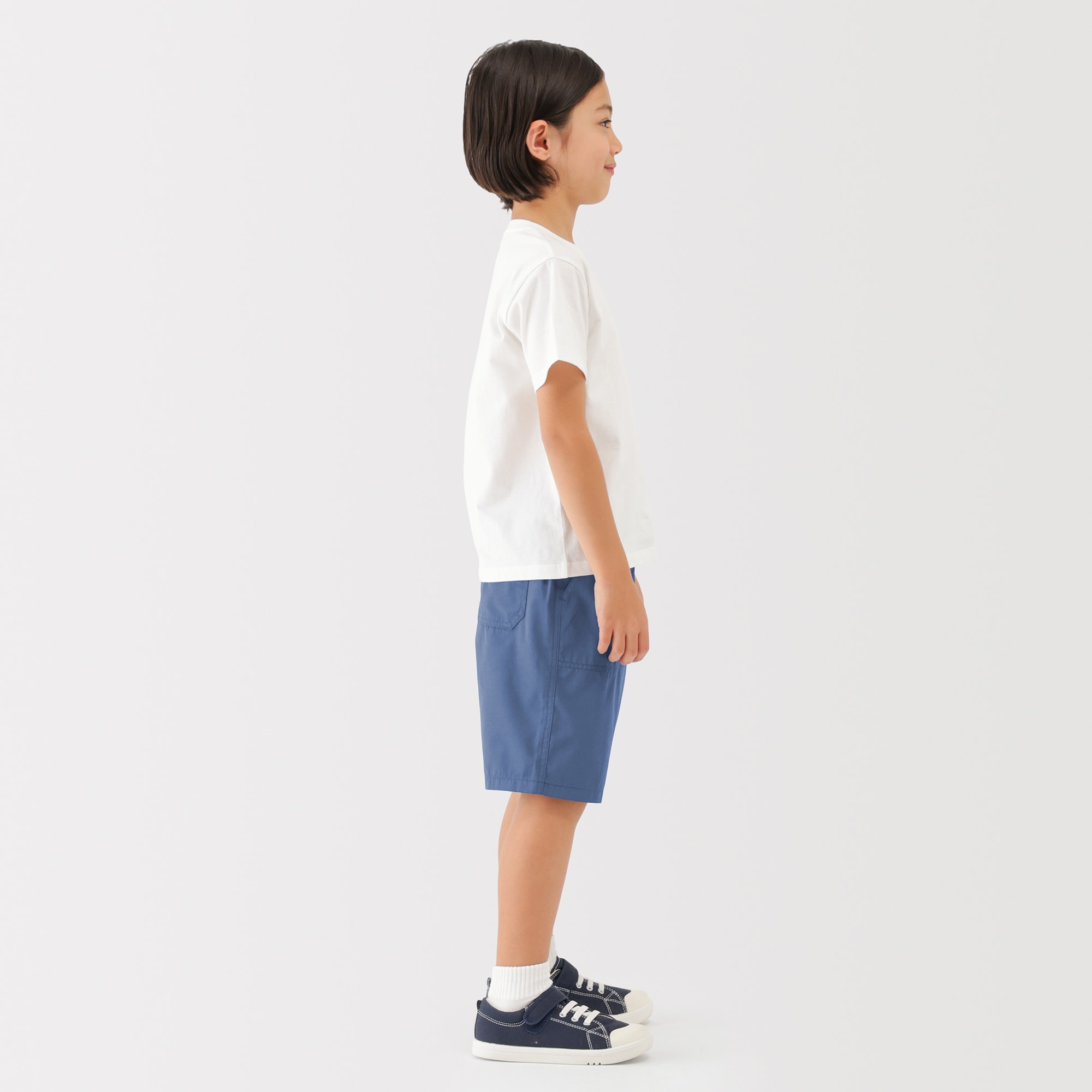 キッズ 乾きやすいUVカットハーフパンツ | 無印良品