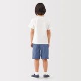 キッズ　乾きやすいＵＶカットハーフパンツ