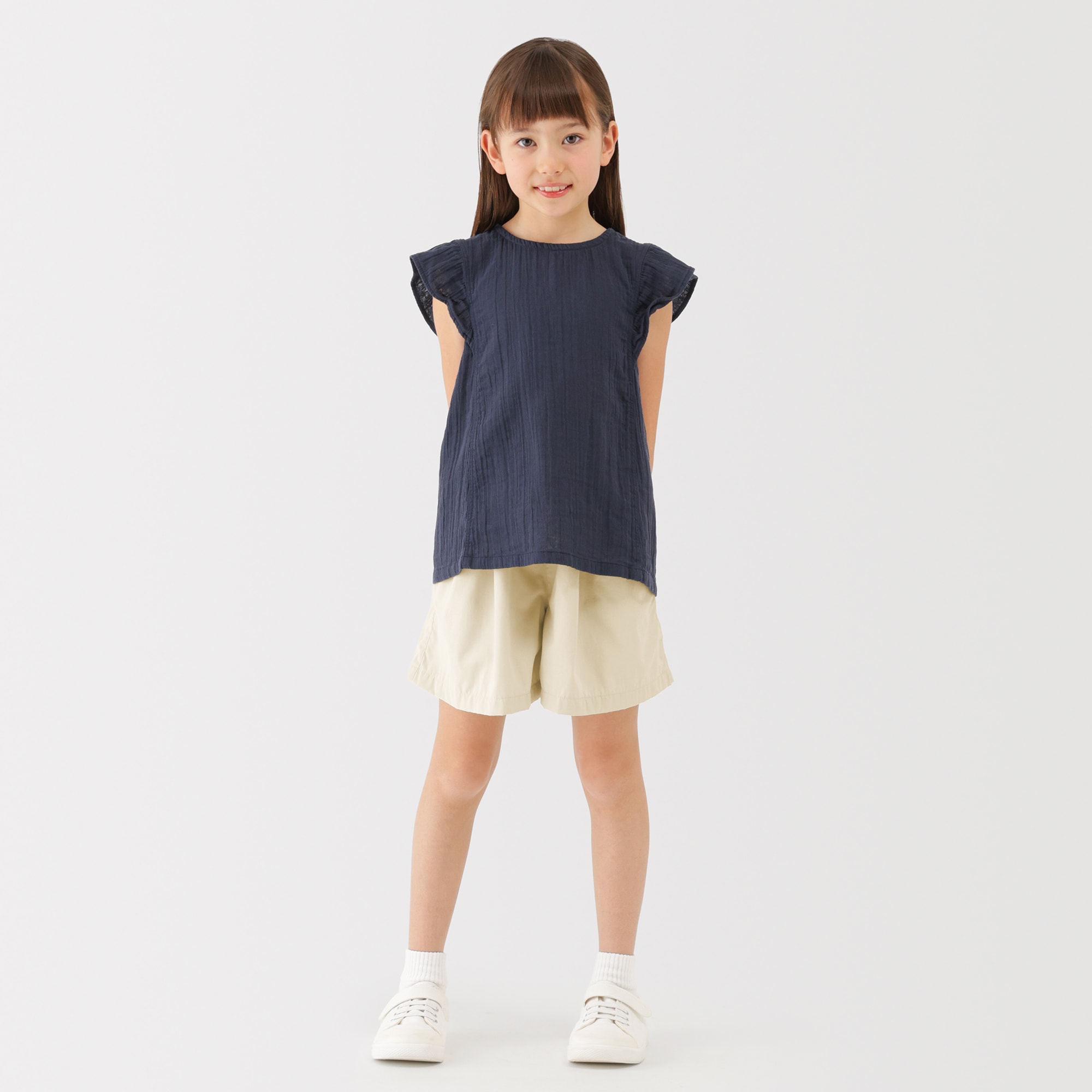 キッズ 乾きやすいUVカットキュロット | 無印良品