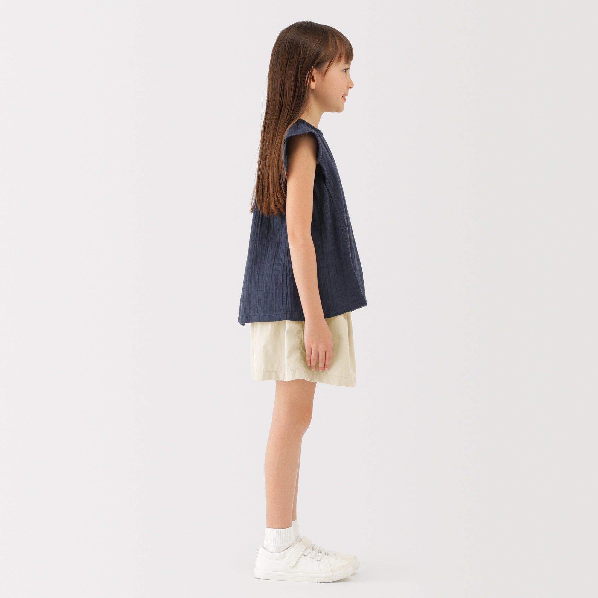 キッズ 乾きやすいUVカットキュロット | 無印良品