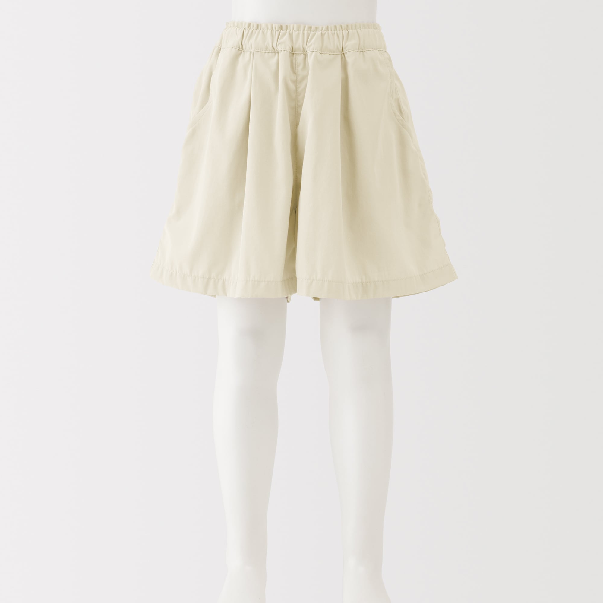 キッズ　乾きやすいＵＶカットキュロット