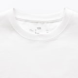 キッズ　綿天竺編みクルーネック半袖Ｔシャツ　無地