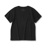 キッズ　綿天竺編みクルーネック半袖Ｔシャツ　無地